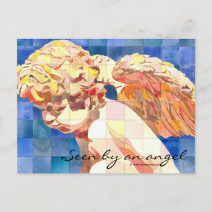 Cartão postal "Visto por um anjo"