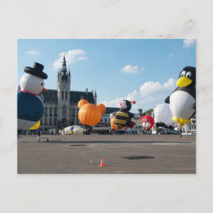 Cartão Postal Visualizações de fiesta de Balão