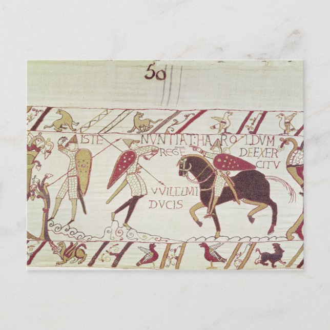 Cartão Postal Vital informa o Rei Harold (Frente)