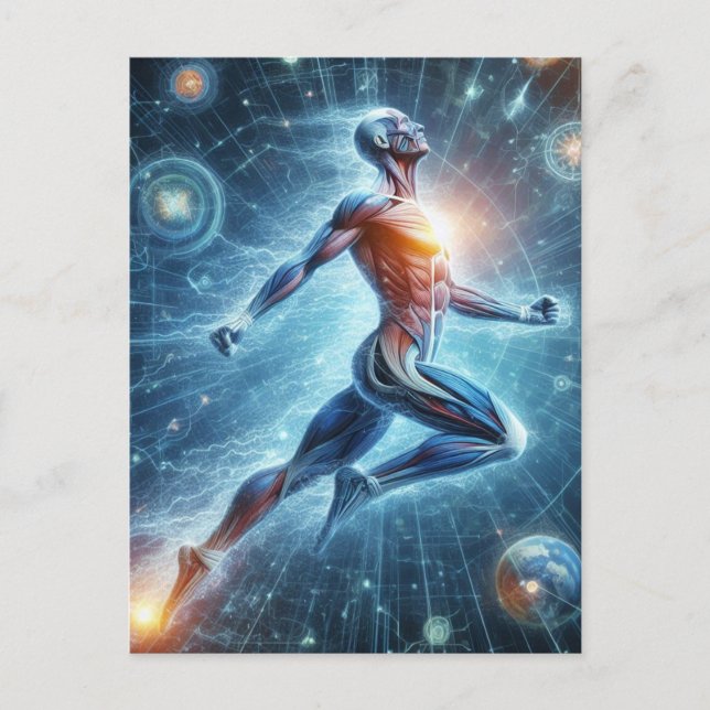 Cartão Postal Vitality Get Well Soon Card Card (Frente)