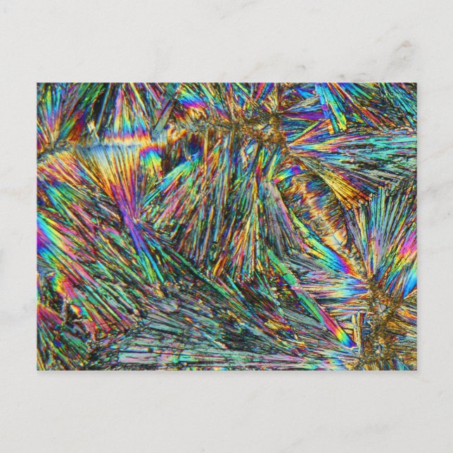 Cartão Postal Vitamina B ao microscópio (Frente)