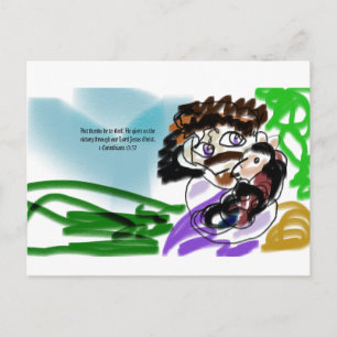 Cartão Postal vitória de Jesus
