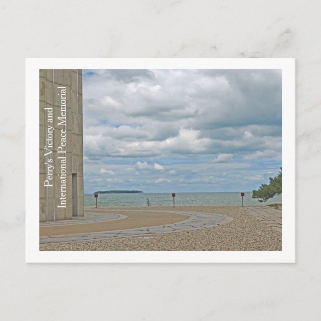 CARTÃO POSTAL VITÓRIA DE PERRY E MEMORIAL INTERNACIONAL DE PAZ (Frente)