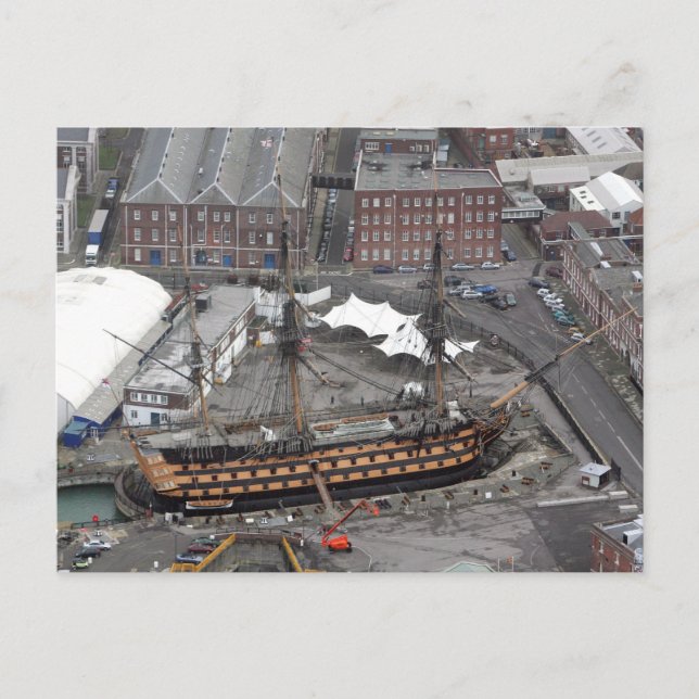 Cartão Postal Vitória do H.M.S. (Frente)