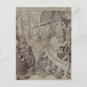 Cartão Postal Vitória do Marinho de Luís XIV