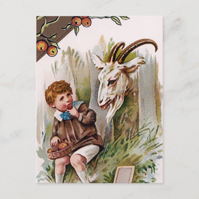 Cartão postal vitoriano Vintage (Frente)