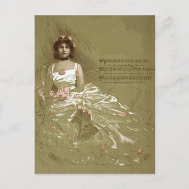 Cartão Postal vitorioso musical (Frente)