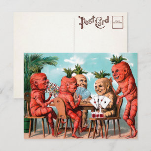 Cartão-postal vitorioso para cartões de cartolin