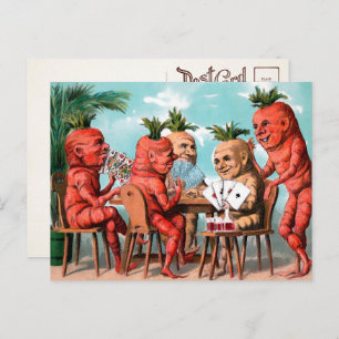 Cartão-postal vitorioso para cartões de cartolina