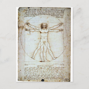 Cartão Postal Vitruvian