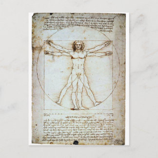 Cartão Postal Vitruvian