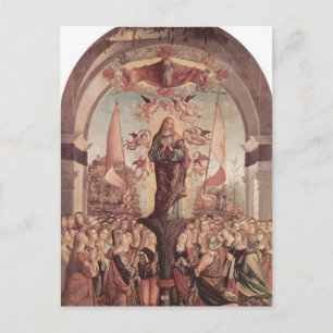 Cartão Postal Vittore Carpaccio - Glorificação de Santa Úrsula
