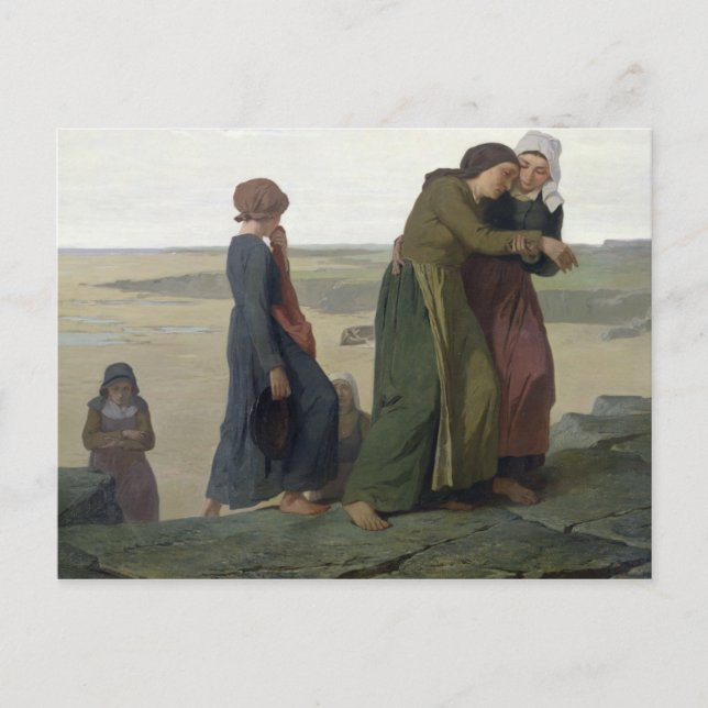 Cartão Postal Viúva ou família do pescador (Frente)