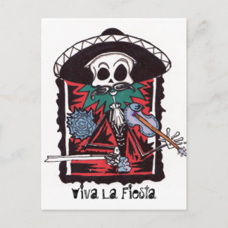 Cartão Postal Viva La Fiestga