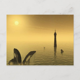 Cartão Postal Viva La France