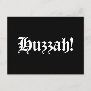 Cartão Postal Viva! {Tipografia Medieval}