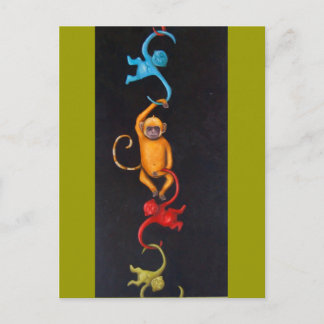 Cartão Postal Vivendo em um mundo plástico