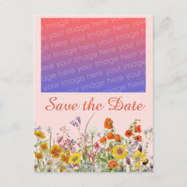 Cartão Postal Vivid Wildflower