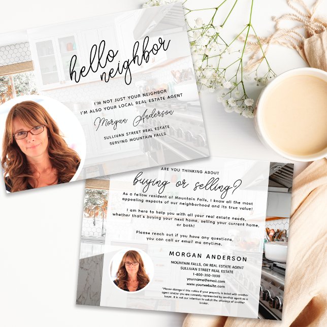 Cartão Postal Vizinho da Real Estate Hello (Criador carregado)