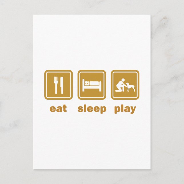 Cartão Postal Vizsla (Frente)