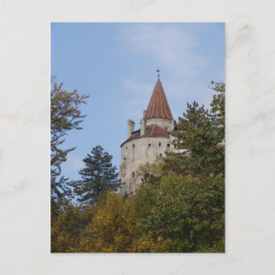 Cartão Postal Vlad Dracul, também conhecido como Drácula, castel