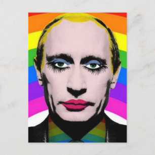 Cartão Postal Vladimir Vladimirovich Putin