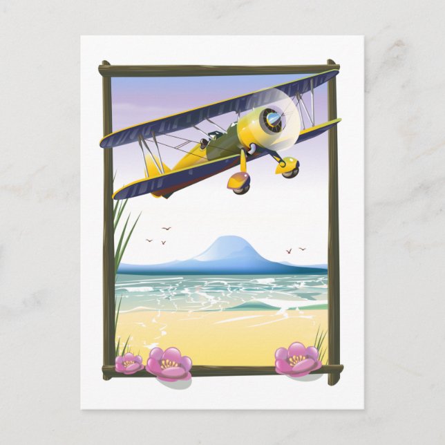 Cartão Postal Voando alto (Frente)