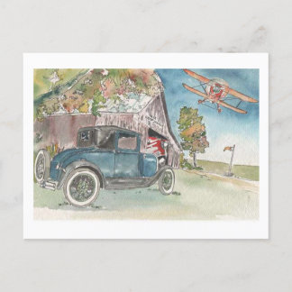 Cartão Postal Voando alto