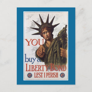 Cartão Postal Você compra um Título de Liberdade Para que eu não