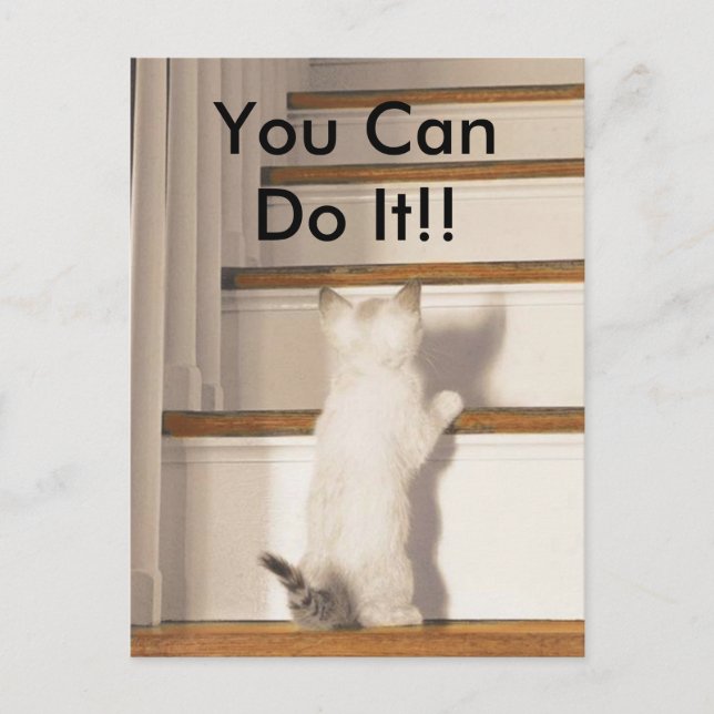 Cartão Postal Você Conseguiu (Frente)