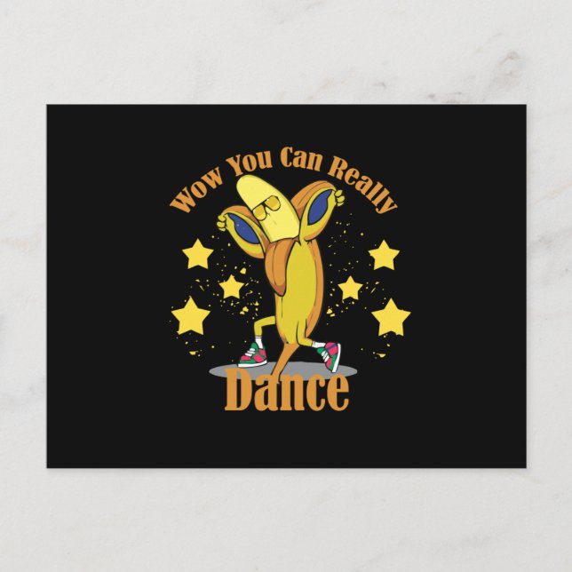 Cartão Postal Você Dança Muito Bem (Frente)