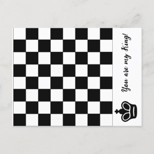 Cartão Postal Você é meu rei!