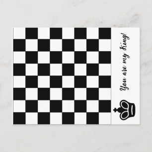 Cartão Postal Você é meu rei!