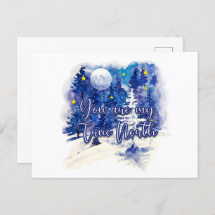 Cartão Postal Você É Meu Verdadeiro Norte