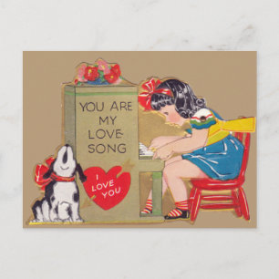 Cartão Postal Você é minha canção de amor