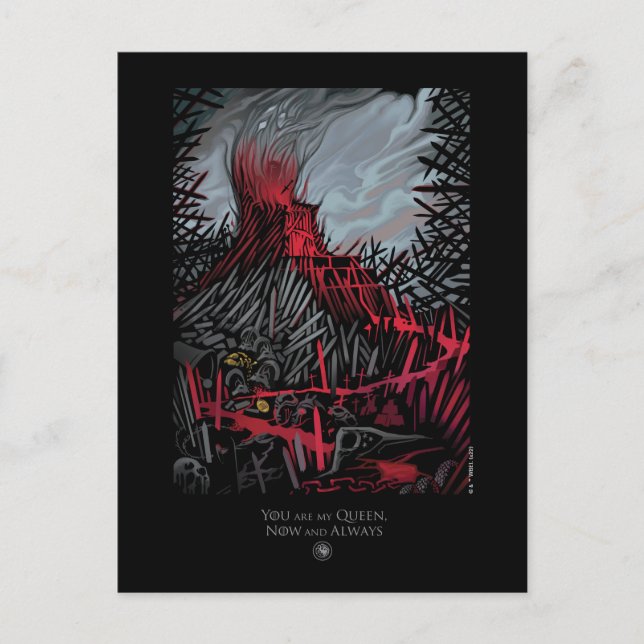 Cartão Postal Você É Minha Rainha, Agora E Sempre (Frente)