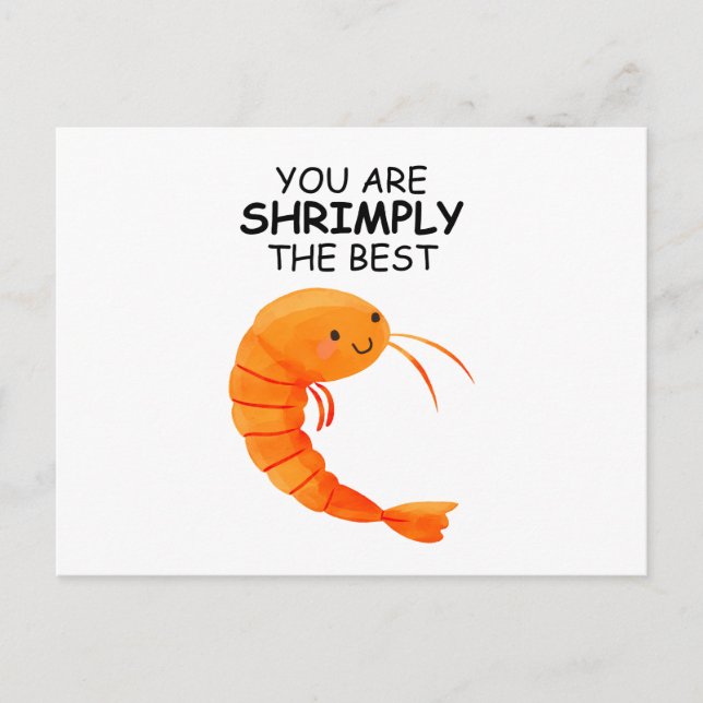 Cartão Postal Você É O Melhor (Frente)