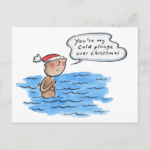 Cartão Postal Você é o mergulho frio no meu Natal