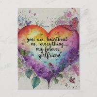 Você é o meu batimento cardíaco, o meu tudo...