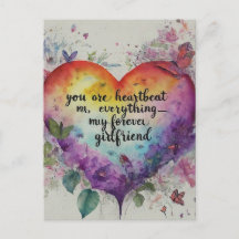 Você é o meu batimento cardíaco, o meu tudo...