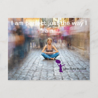 Cartão Postal Você é perfeito do jeito que é