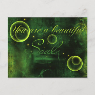 Cartão Postal Você É Uma Linda Alma