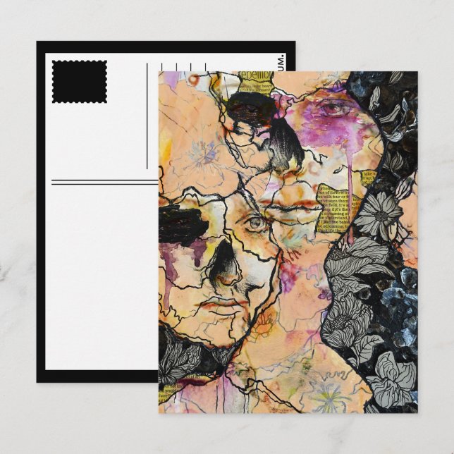 Cartão Postal você em mim (Frente/Verso)