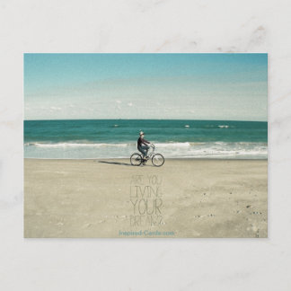 Cartão Postal Você está vivendo seu sonho?