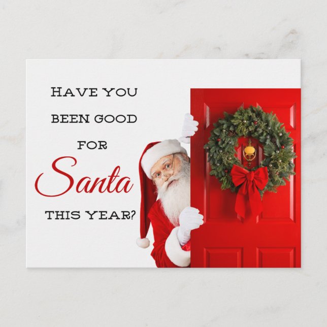 Cartão Postal Você foi legal? Cartão-postal de Natal (Frente)