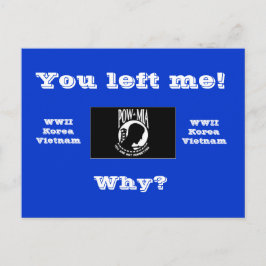 Cartão Postal Você me deixou!