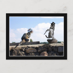 Cartão Postal Você me faz sentir como Dançando!