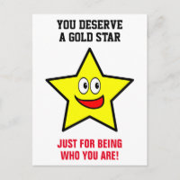 Você Merece Uma Dourada Apreciação Estrela