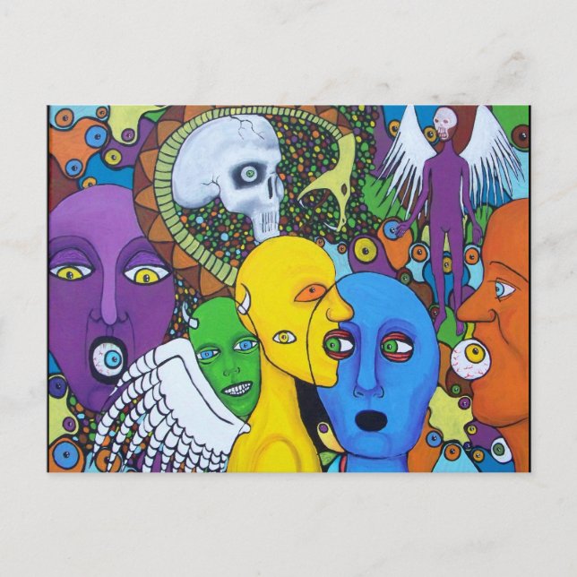 Cartão Postal você não é um anjo (Frente)