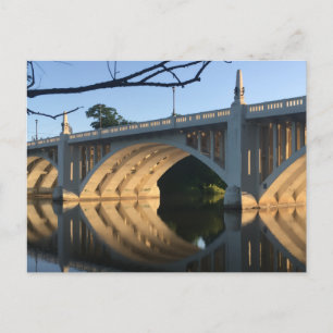 Cartão Postal Você nunca foi pago South Bend Indiana Bridge